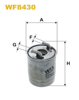 WIX FILTERS Polttoainesuodatin WF8430